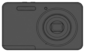 Kodak PIXPRO FZ55 front silhouette