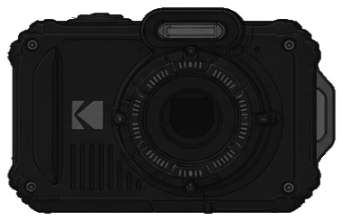 Kodak PIXPRO WPZ2 front silhouette