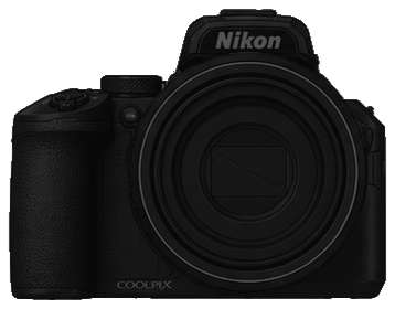 Nikon COOLPIX P950 front silhouette