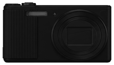 RICOH CX2 front silhouette