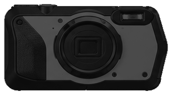 RICOH G900 II front silhouette