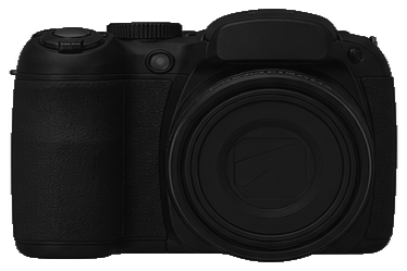 FUJIFILM FinePix S2500HD front silhouette