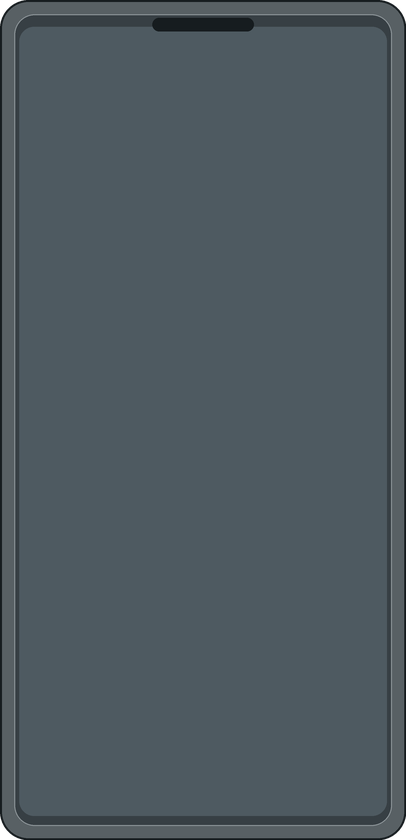 APPLE iPhone 16 Plus front silhouette