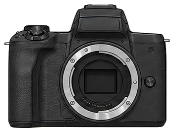 CANON EOS Kiss M2 Body front silhouette