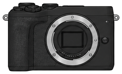 CANON EOS M6 Body front silhouette
