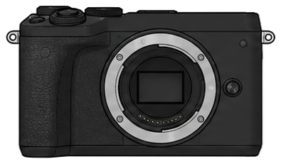 CANON EOS M6 Mark II Body front silhouette