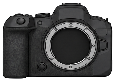 CANON EOS R6 Mark II Body front silhouette