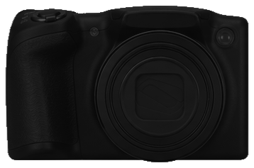 CANON PowerShot SX430 IS front silhouette