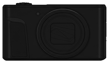 CANON PowerShot SX720 HS front silhouette