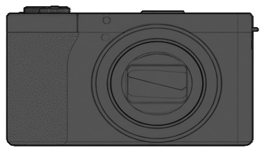CANON PowerShot V1 front silhouette