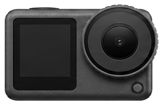 DJI Osmo Action 6 front silhouette