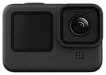 GoPro HERO10 Black front silhouette
