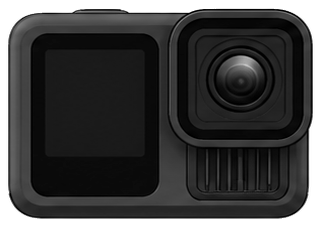 GoPro HERO13 Black front silhouette