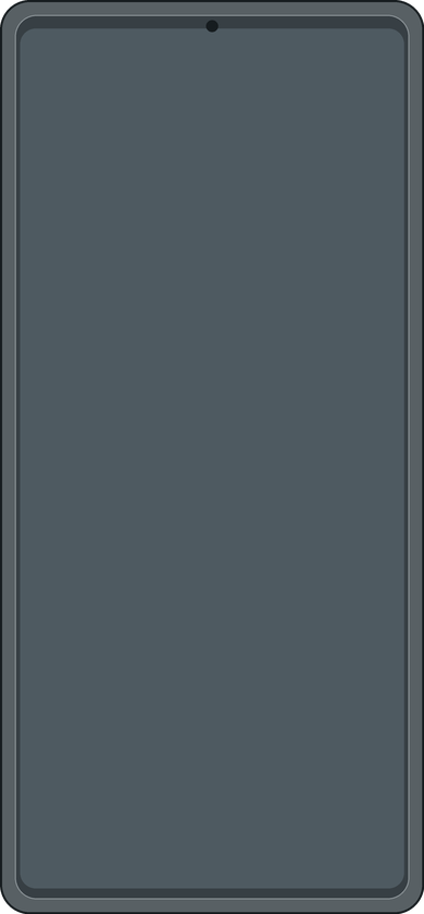 MOTOROLA moto g75 5G front silhouette