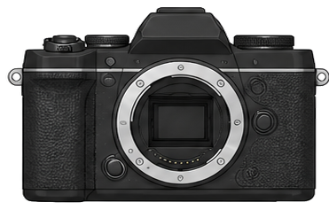 OM Digital Solutions OM SYSTEM OM-3 Body front silhouette
