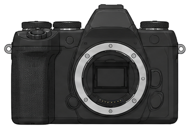OM Digital Solutions OM SYSTEM OM-5 Body front silhouette