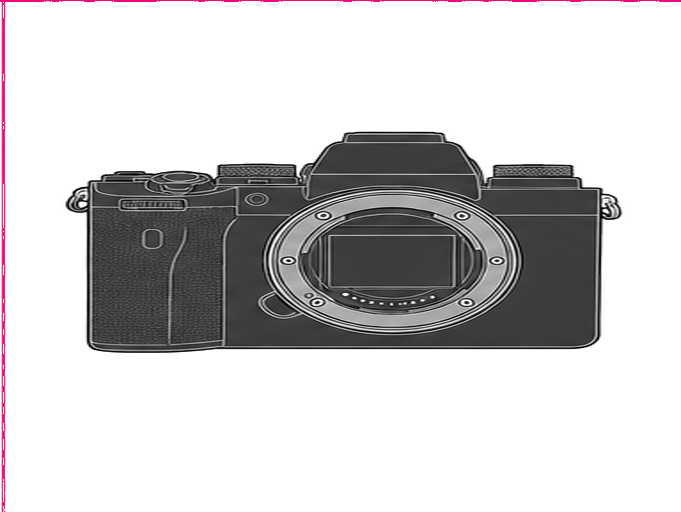 SONY α1 ILCE-1 Body front silhouette