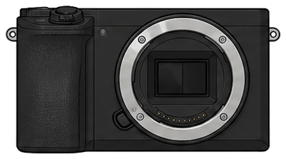 SONY α6500 ILCE-6500 Body front silhouette
