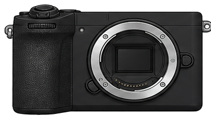 SONY α6700 ILCE-6700 Body [Black] front silhouette