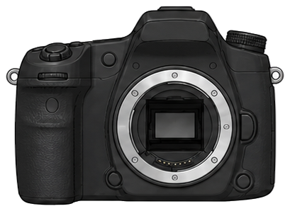 SONY α77 SLT-A77V Body front silhouette