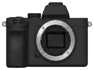 SONY α7R ILCE-7R Body front silhouette