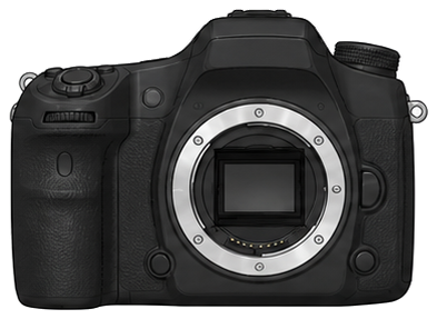 SONY α99 II ILCA-99M2 Body front silhouette