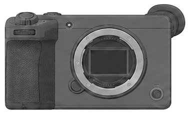 SONY Cinema Line FX2 front silhouette