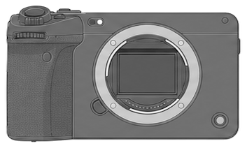 SONY Cinema Line FX3 front silhouette