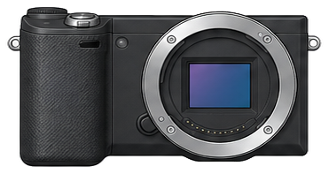 SONY α NEX-5R Body front silhouette
