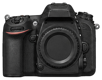 Nikon D7200 Body front silhouette