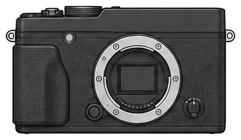 FUJIFILM X-E2 Body front silhouette