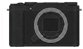 FUJIFILM X-M5 Body front silhouette