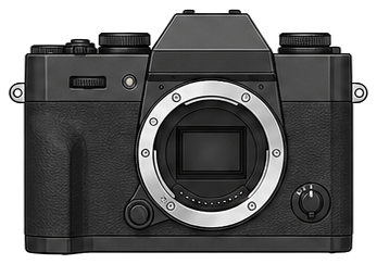 FUJIFILM X-T30 II Body front silhouette