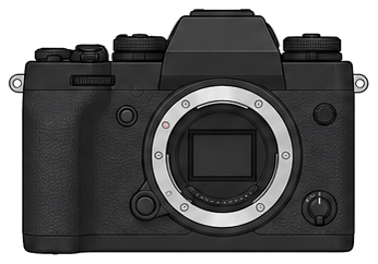 FUJIFILM X-T3 Body front silhouette