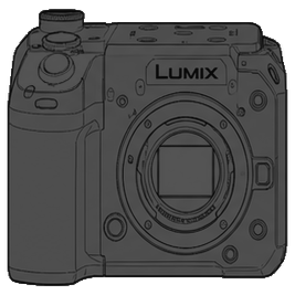 Panasonic LUMIX DC-BS1H Body front silhouette