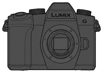 Panasonic LUMIX DC-G99M2 Body [Black] front silhouette