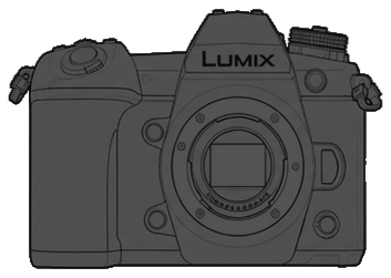 Panasonic LUMIX DC-G9 Body front silhouette
