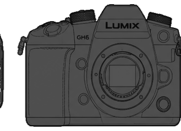 Panasonic LUMIX DC-GH6 Body front silhouette
