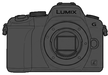 Panasonic LUMIX DMC-G5 Body front silhouette