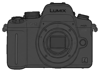 Panasonic LUMIX DMC-GH2 Body front silhouette