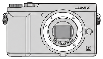 Panasonic LUMIX DMC-GX7MK2 Body front silhouette