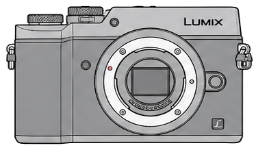 Panasonic LUMIX DMC-GX8 Body front silhouette