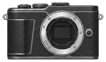 OLYMPUS PEN E-PL10 Body front silhouette