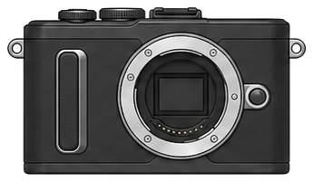 OLYMPUS PEN E-PL8 Body front silhouette