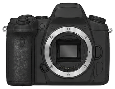 PENTAX K-3 Mark III Premium Kit front silhouette