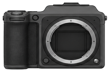 Hasselblad X1D II 50C Body front silhouette