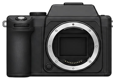 Hasselblad X2D 100C Body front silhouette