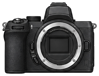 Nikon Z50II Body front silhouette