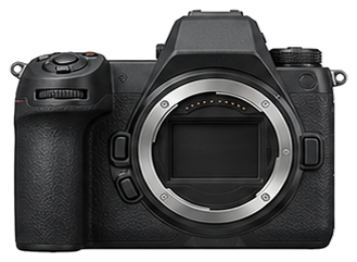 Nikon Z6III Body front silhouette