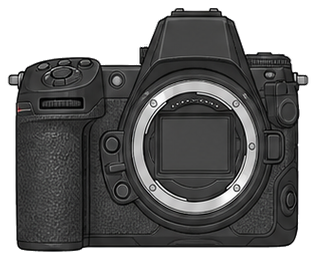 Nikon Z 8 Body front silhouette